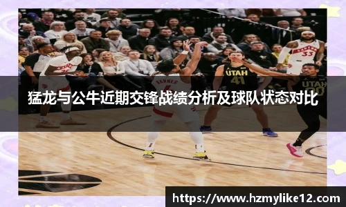 猛龙与公牛近期交锋战绩分析及球队状态对比